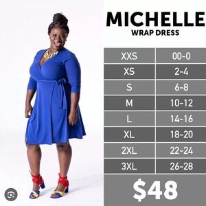 Michelle Wrap Dress